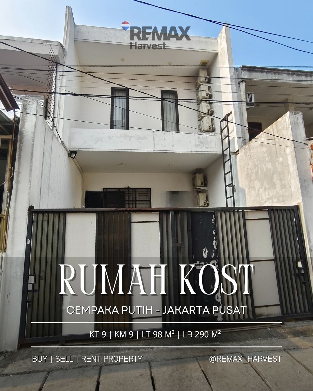 Rumah Kost Cempaka Putih Jakarta Pusat