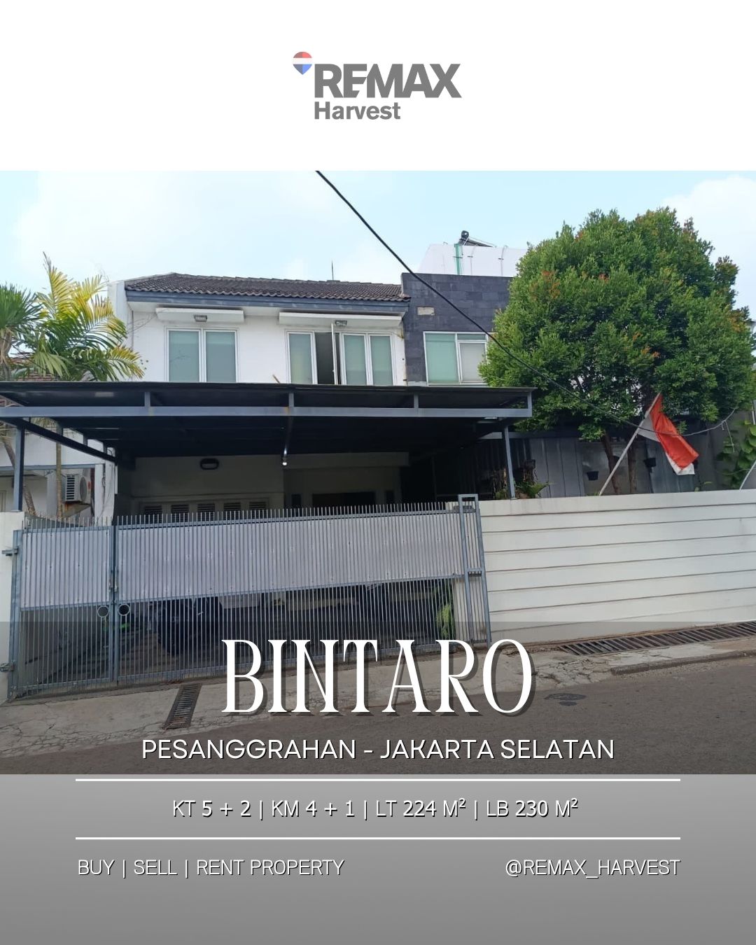 Rumah Bintaro Pesanggrahan Jakarta Selatan
